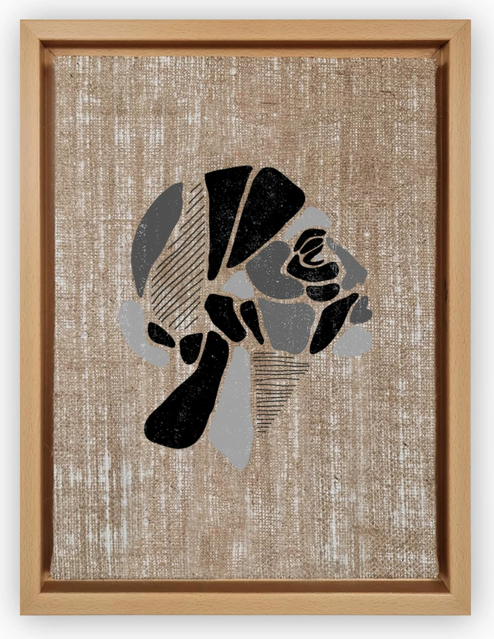 Pikturë dekorative në kanavacë Wallity, shumëngjyrëshe, LNJ519278570113, 36x46cm