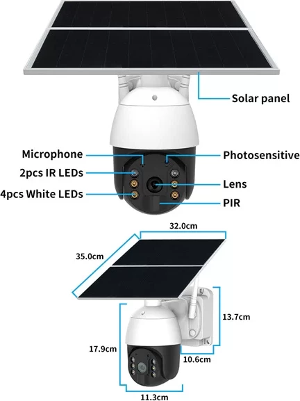 Kamere Ubox Solare 4G 8.0MP SL100