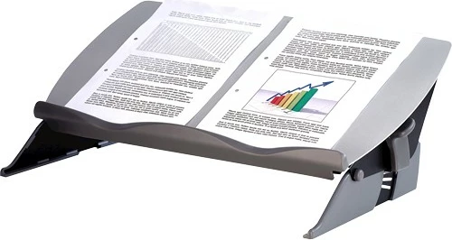 Mbajtës dokumentesh Fellowes Easy Glide, A4, A3, 5 kg, 7.5 - 37.5°, Zi, Gri