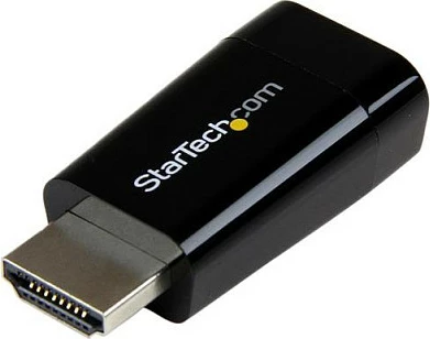 Adapter StarTech HD2VGAMICRO HDMI në VGA, 1080p/1920x1200, i zi