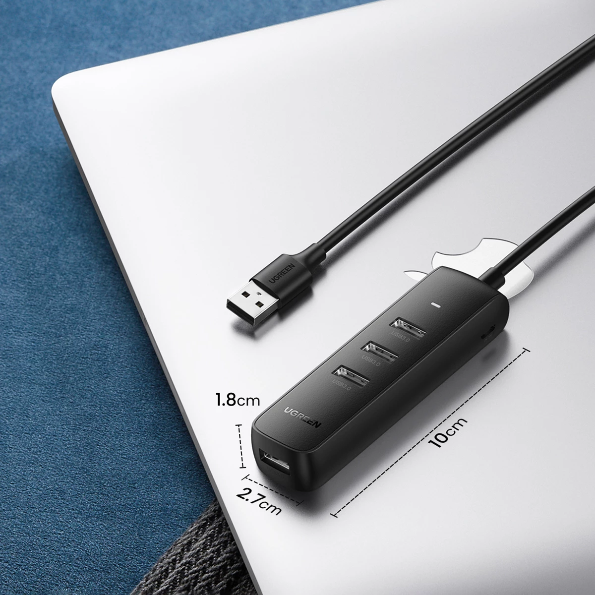 HUB USB Ugreen CM416 80657, 4x USB 3.2 Gen 1, 1m, i zi