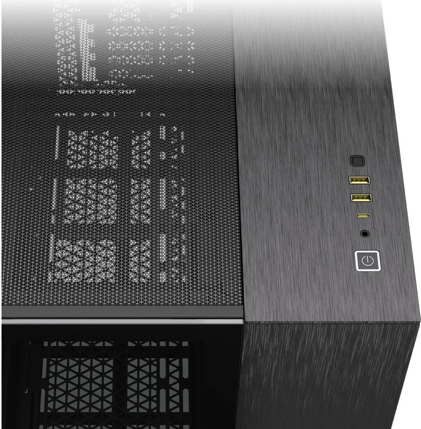 Kasë Corsair mATX 2500X, xham i temperuar, e zezë