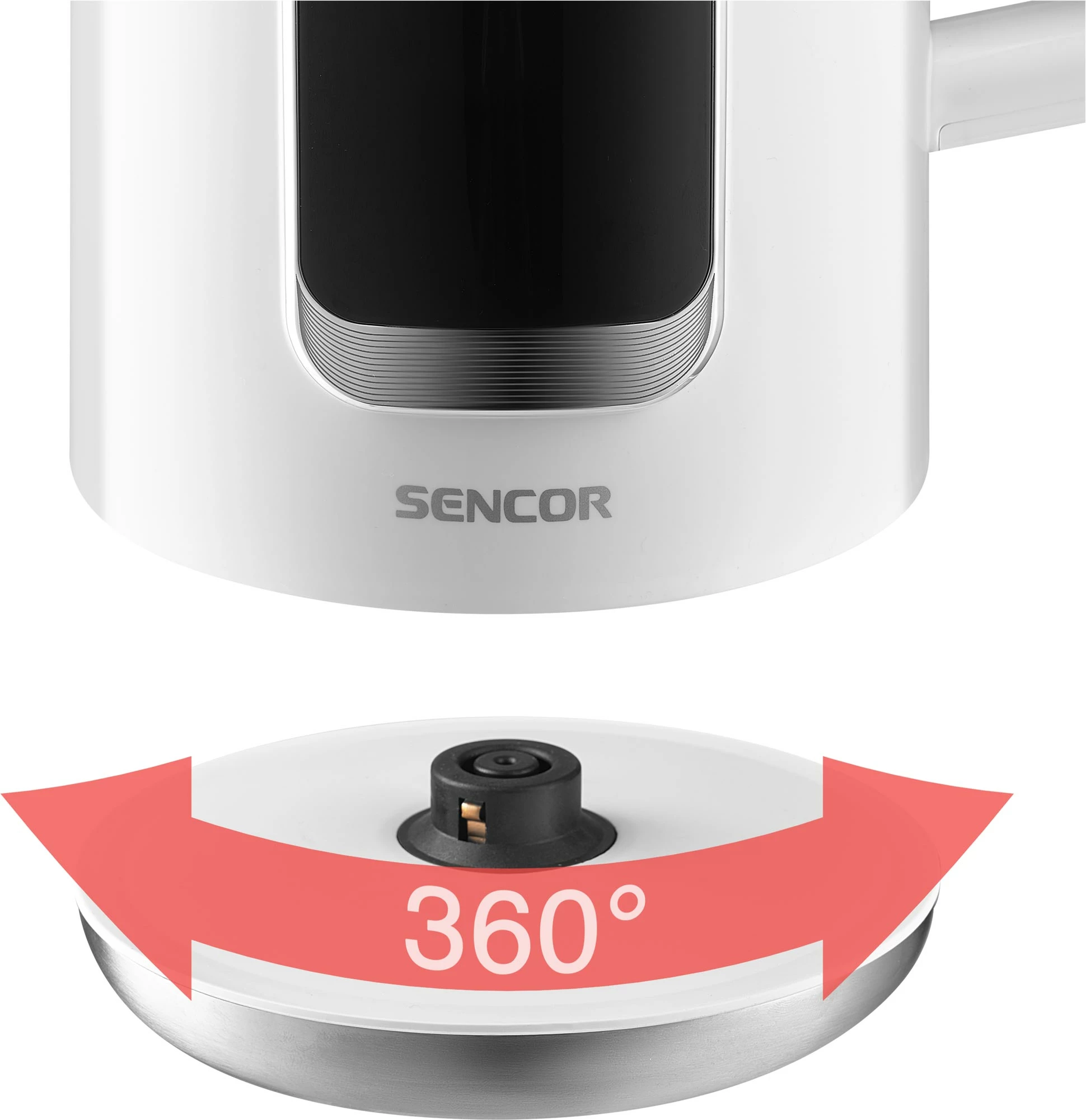 Vlues Uji Sencor SWK 0950WH, 1.7l 2200W, I bardhë
