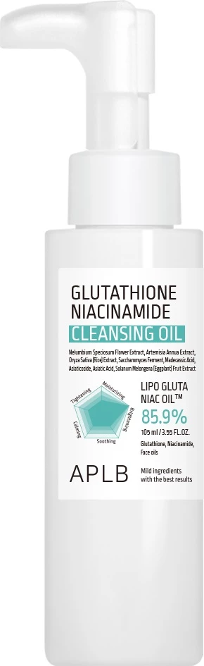 Vaj pastrues fytyre për femra APLB Glutathione Niacinamide, 105ml