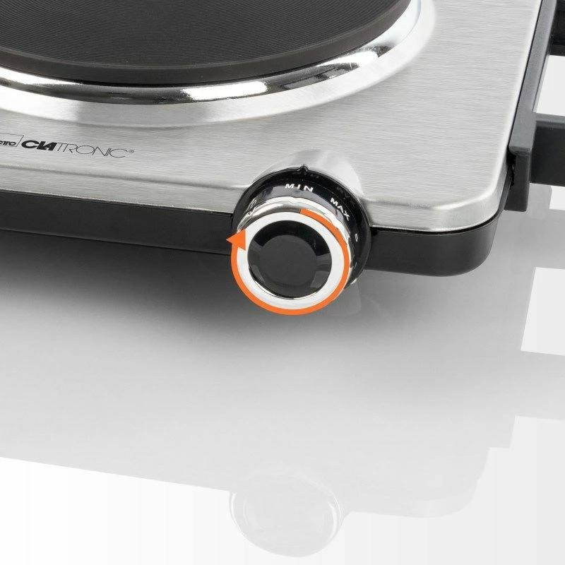 Soba elektrike Clatronic EKP 3788, e zezë/inoks