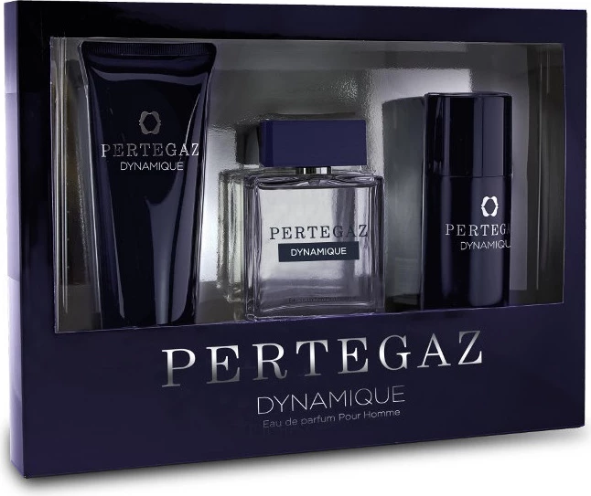 Set parfum, xhel dushi, deodorant për meshkuj Saphir Dynamique 100ml+230ml+150ml