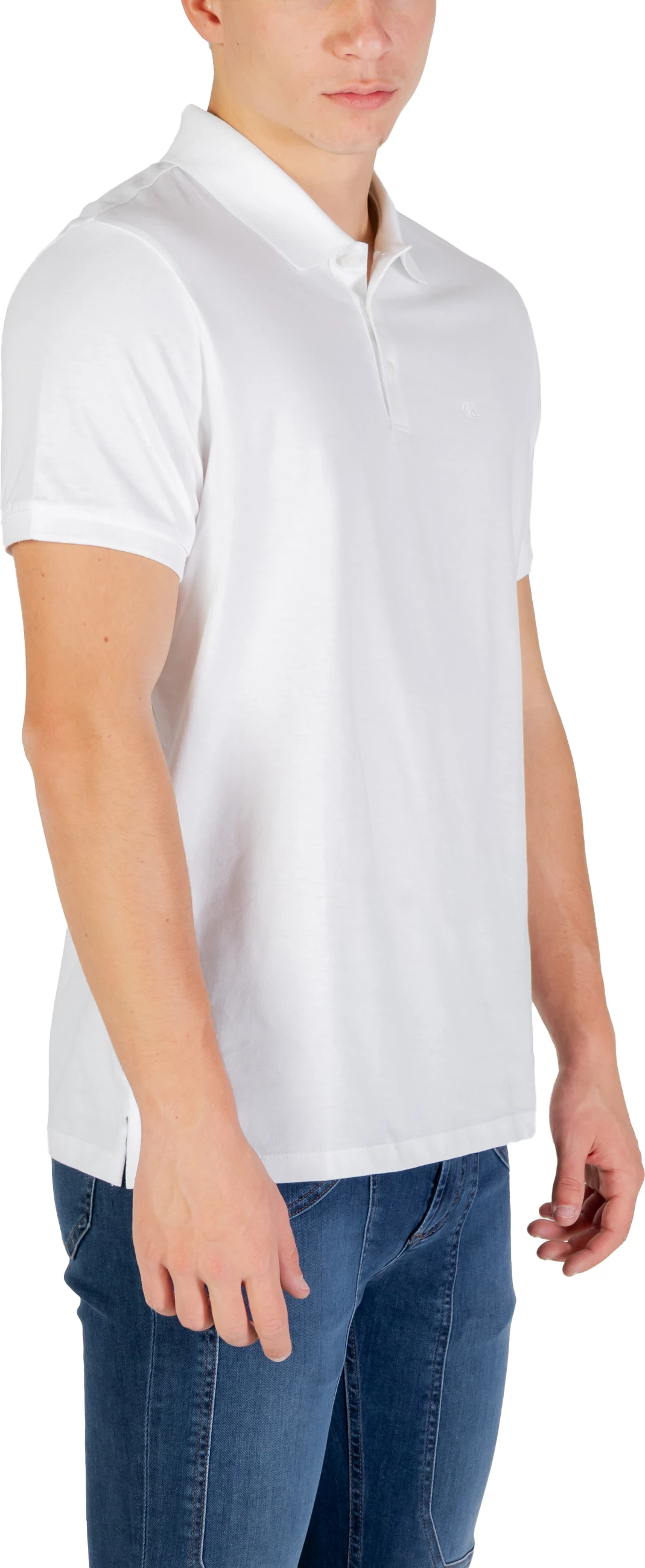 Maicë polo për meshkuj Calvin Klein Jeans LV04RD255G, e bardhë [Madhësia: S]