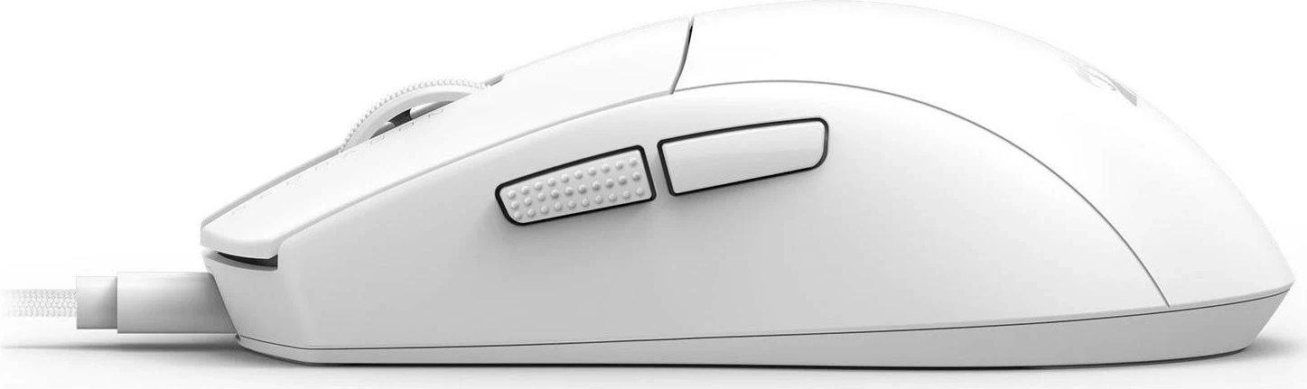 Maus Redragon M724W K1NG, laser, 12400 DPI, bardhë