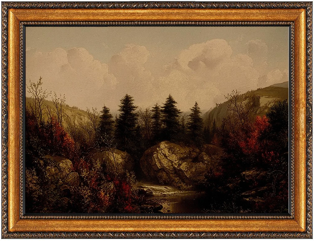 Pikturë dekorative në kanavacë me kornizë, shumëngjyrëshe, ATCRCVCNVSMDL31 - 50x70cm