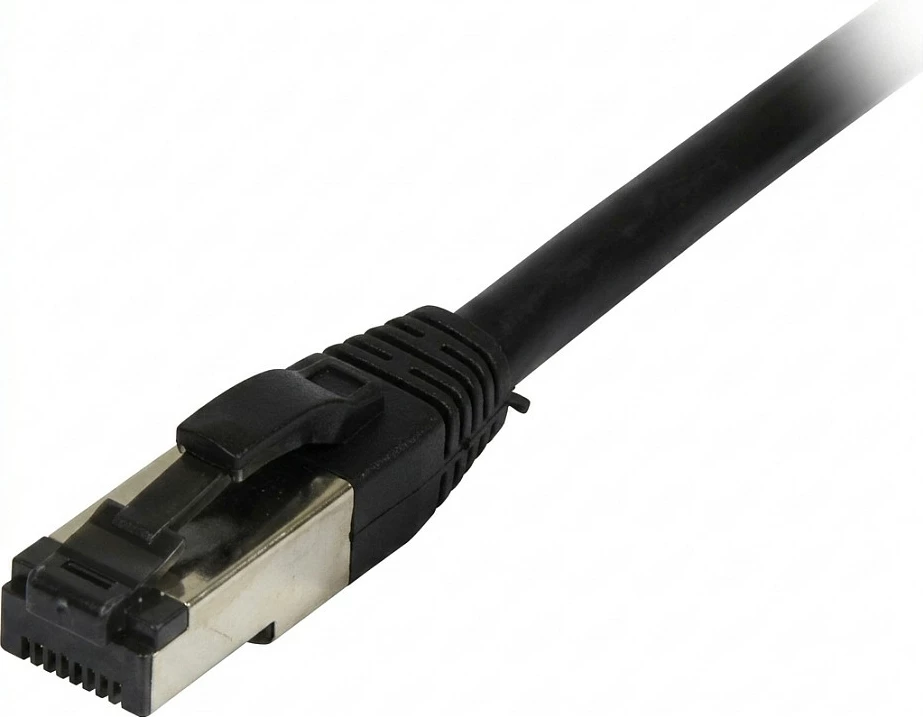 Kabllo rrjeti Synergy21 RJ45 CAT8.1, 1.5m, 2000MHz, S/FTP, LSZH, e zezë
