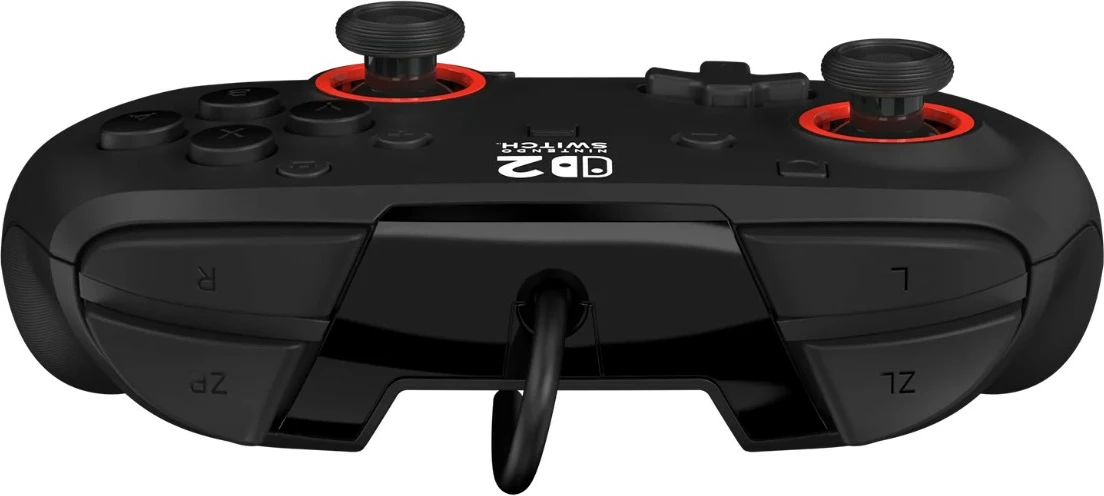 Kontroller lojërash Turtle Beach Rematch për Nintendo Switch 2, me kabllo USB 3 m, Hall-Effect, 3.5 mm, i zi