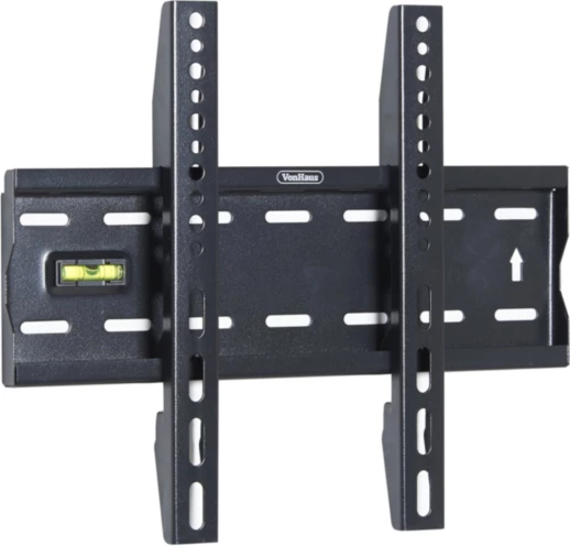 Mbajtëse fikse muri për TV VONHAUS 05/022, 15-42\", deri 40 kg, VESA 50x50-300x200, 27 mm, e zezë, me set vida