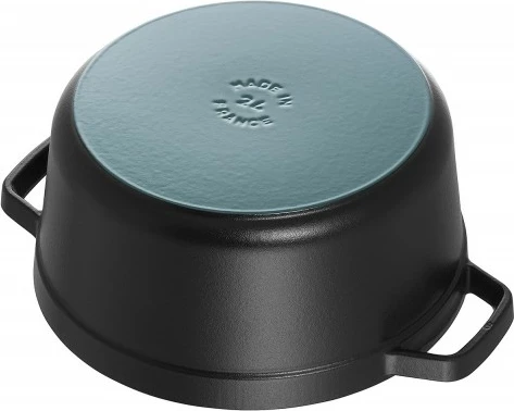 Tenxhere Staub La Cocotte 20cm, gize, e zezë
