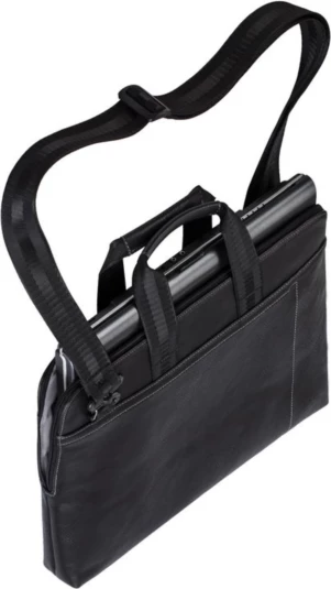 çantë laptopi slim RIVACASE 8920 13.3\" PU, e zezë