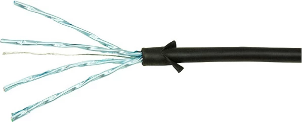Kabllo rrjeti LogiLink Cat.6A SlimLine 2m, e zezë