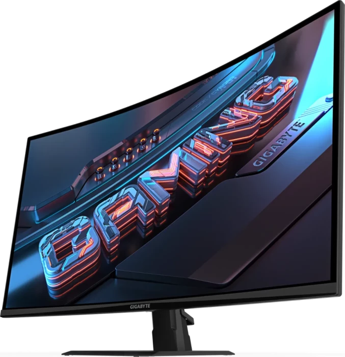 Monitor gaming GIGABYTE GS32QCA 31.5\" QHD 2560x1440, Curved 1500R, 180Hz, 1ms, HDR, zi