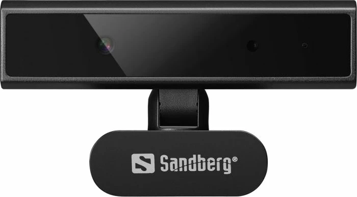 Webcam Sandberg Face-ID Webcam Mini 1080p USB-C, e zezë, set me kabllo 1.5 m