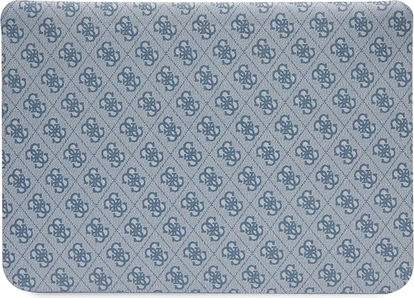 Mbështjellës laptopi Guess 4G Printed Stripes, deri 14", Blu