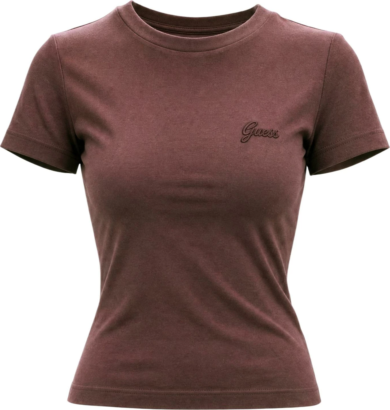 Maicë për femra Guess Active CHARA SS TEE V6YI02 K4259, kafe [Madhësia: XS]
