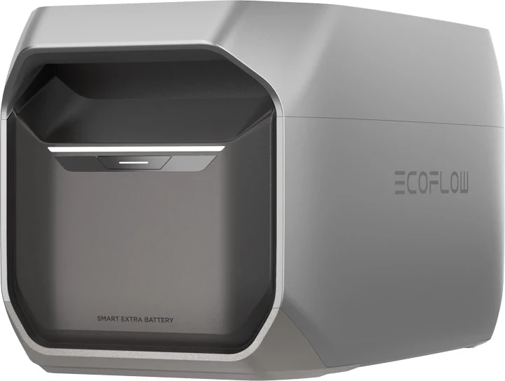 Bateri shtesë EcoFlow DELTA 3, 1024 Wh, gri