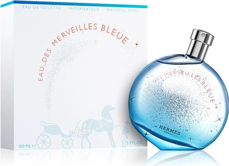 Eau de toilette Hermes Eau Des Merveilles Bleue, 100 ml