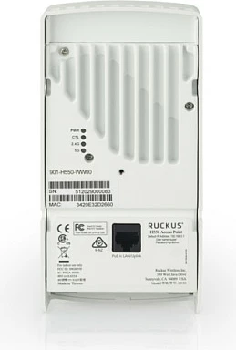 Access point Wi‑Fi 6 Ruckus H550, 2.4/5 GHz, PoE, 5x LAN, i bardhë