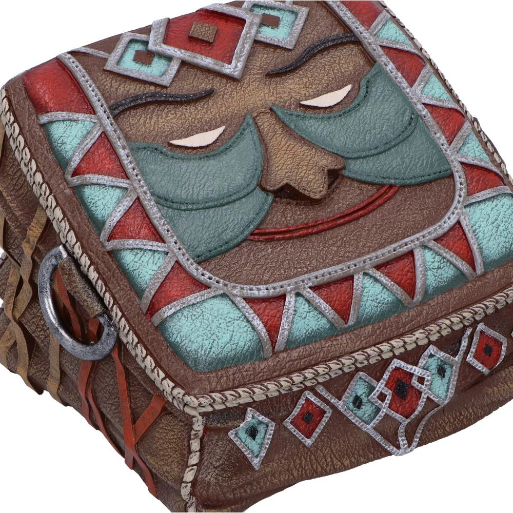 Kuti koleksionuese NEMESIS NOW Dungeons & Dragons Bag of Holding and Devouring, rezinë, 17 cm, kapak i heqshëm, kuti dhurate