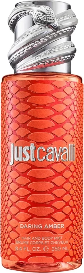 Mist për flokë dhe trup për femra Roberto Cavalli Just Cavalli Daring Amber 250ml