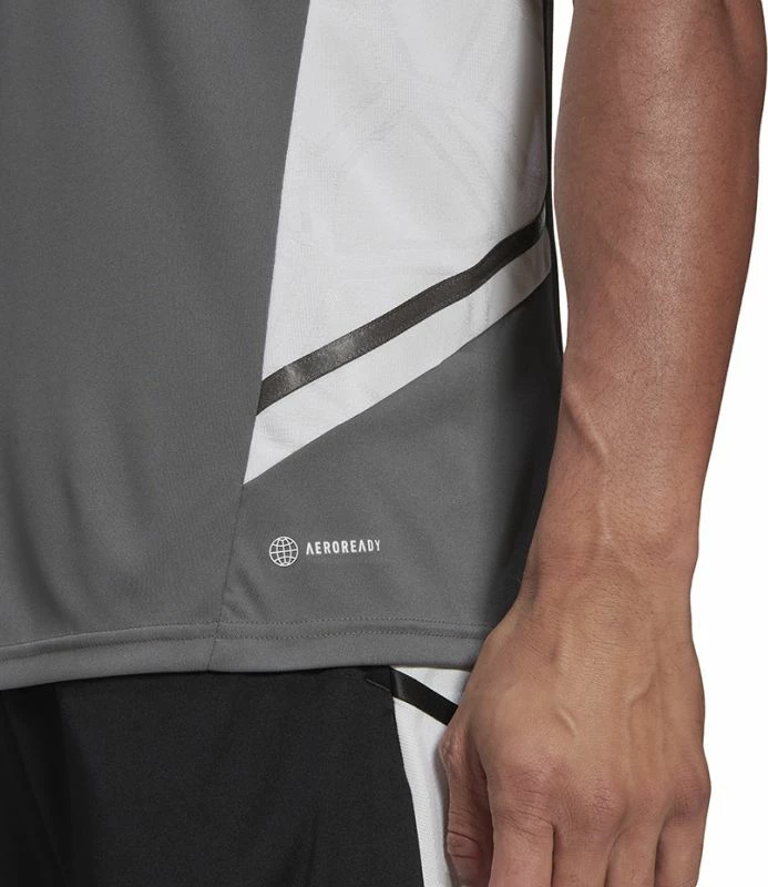 Fanellë futbolli për meshkuj adidas, gri [Madhësia: S]