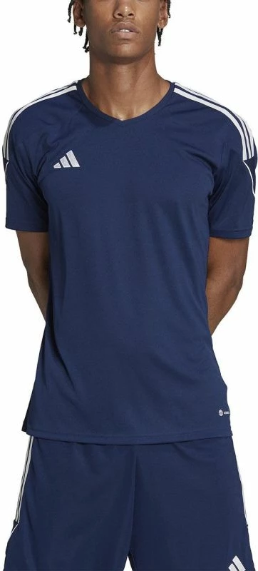 Fanellë futbolli adidas për meshkuj, ngjyrë blu marine [Madhësia: XXL]
