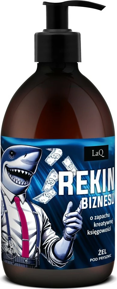 Xhel dushi për meshkuj LaQ Business Shark Premium 8in1, 500ml
