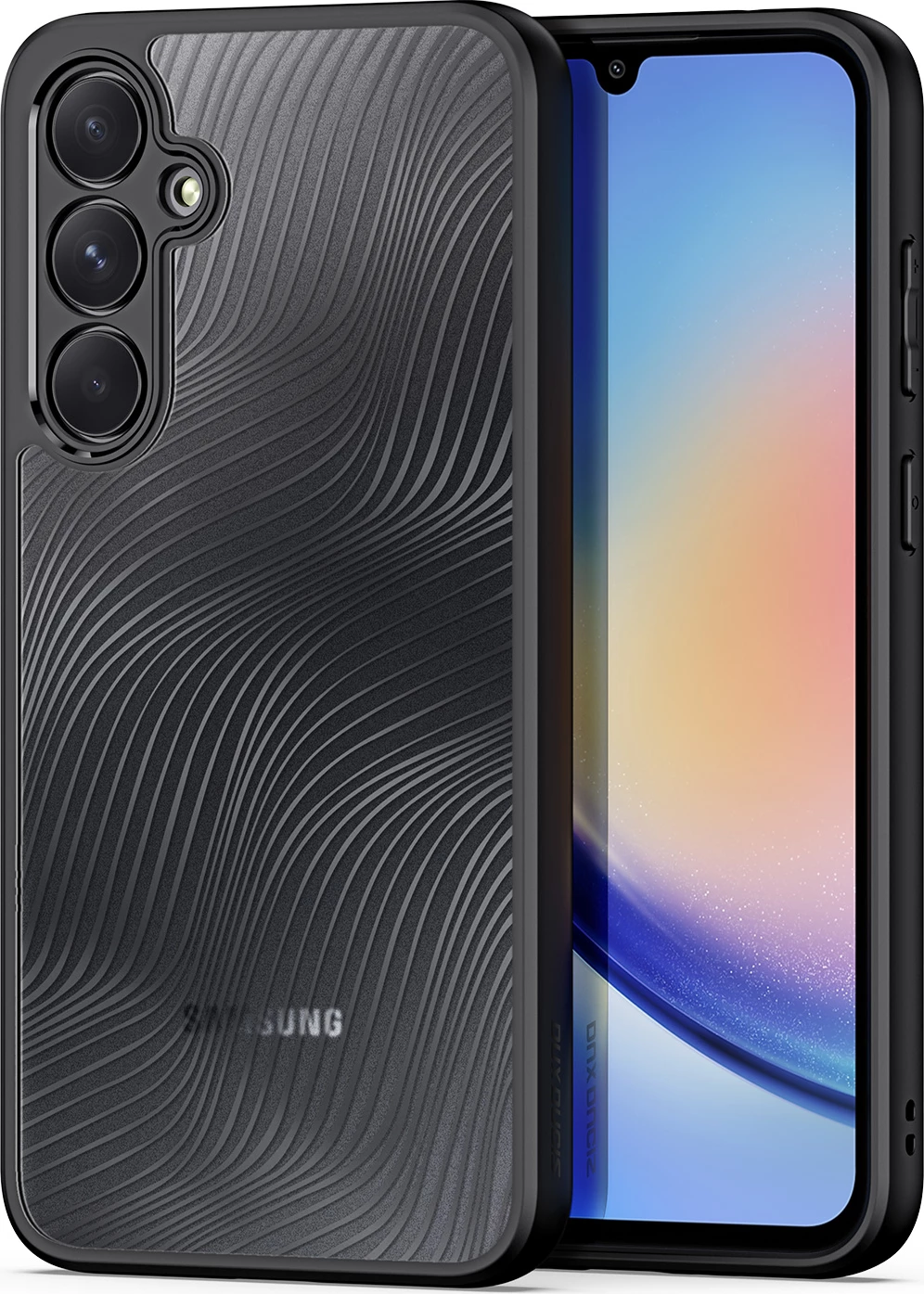 Mbështjellës Dux Ducis Aimo për Samsung Galaxy A35 5G, e zezë