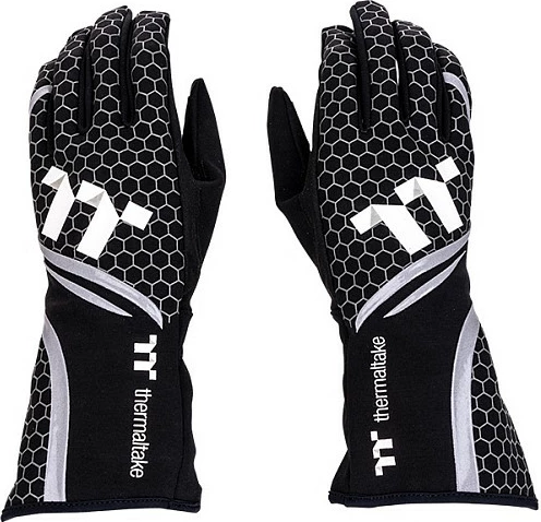 Doreza simulimi Thermaltake Sim Gloves, XL, bazë anti-rrëshqitëse, të zeza
