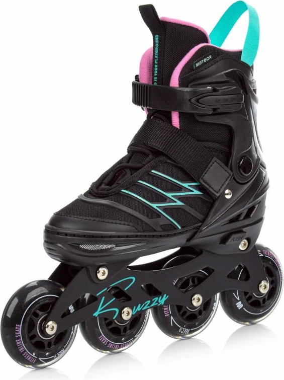 Rollera Meteor Buzzy M 34-38, zi/rozë/mente