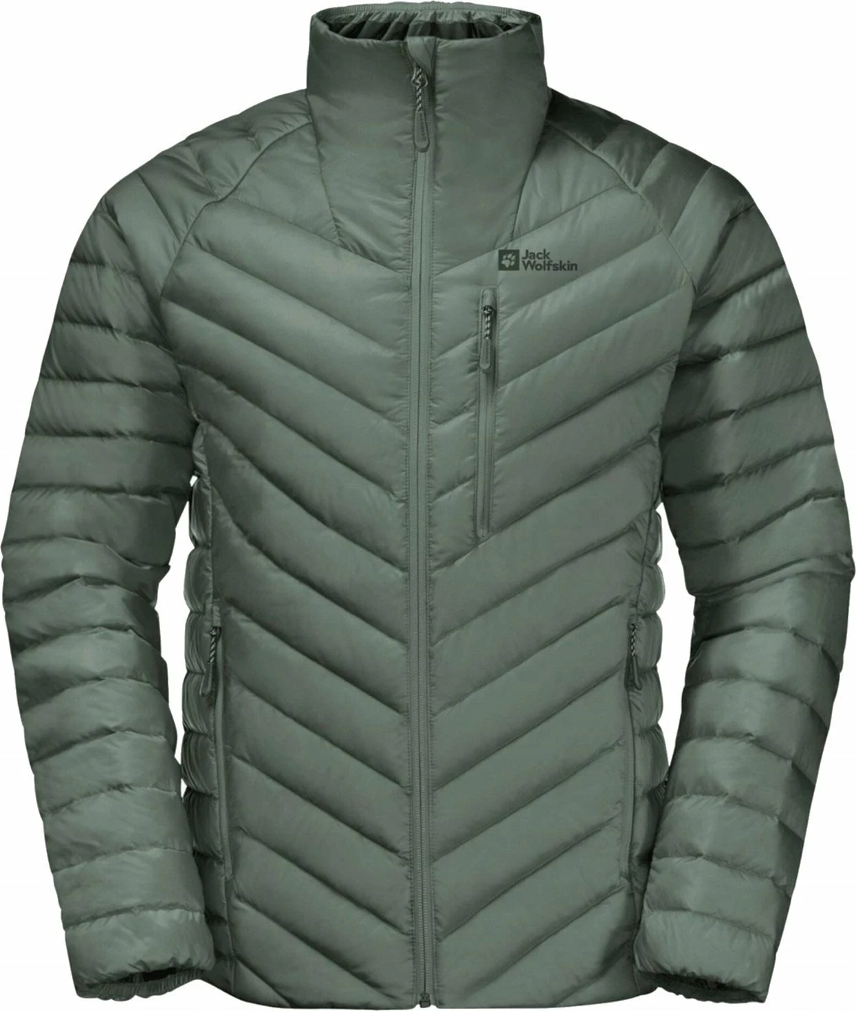 Xhaketë me pupla për meshkuj Jack Wolfskin Passamani Down Jkt, madhësia M, e gjelbër