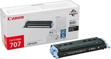 Toner Canon 707, 2500 faqe, e zezë