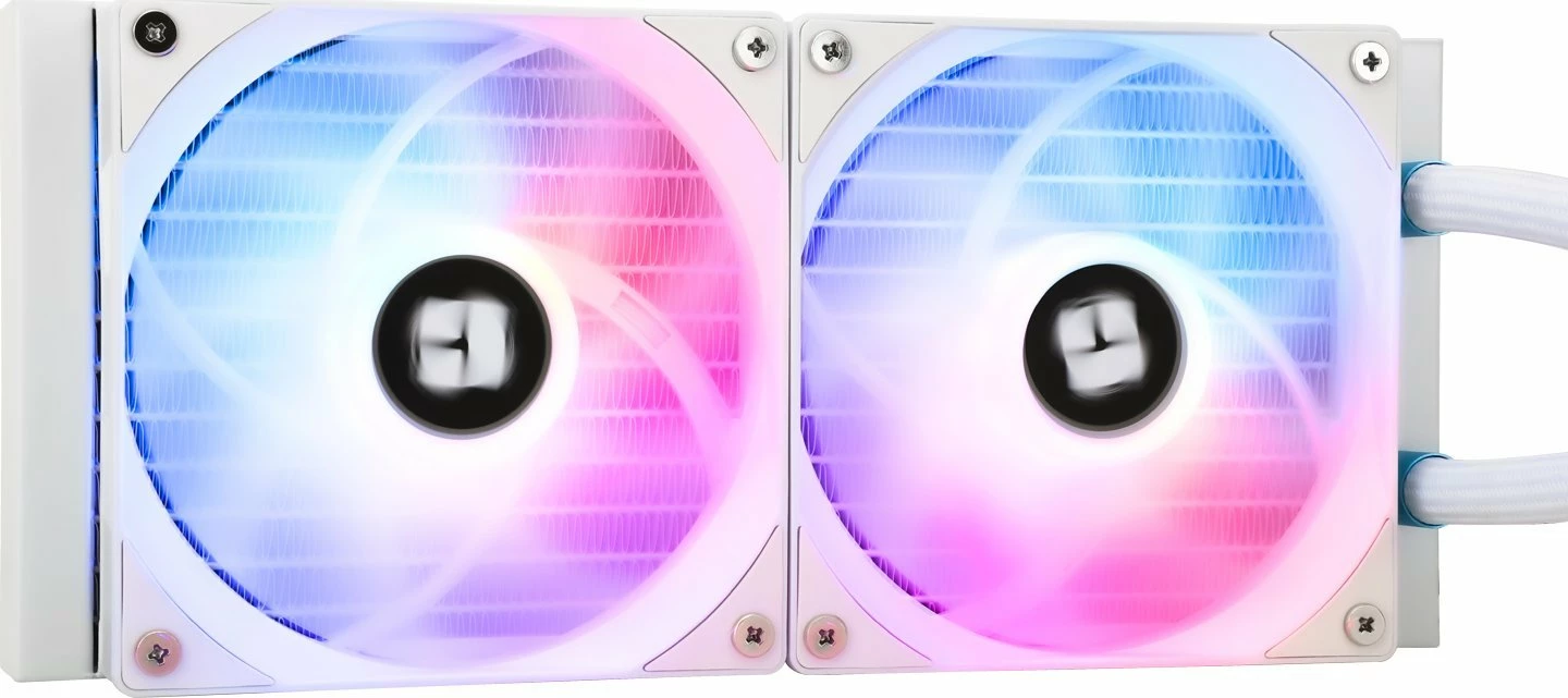 Ftohës procesori me ujë Thermalright Aqua Elite 240 V3 240 mm ARGB, 2x120 mm, bardhë