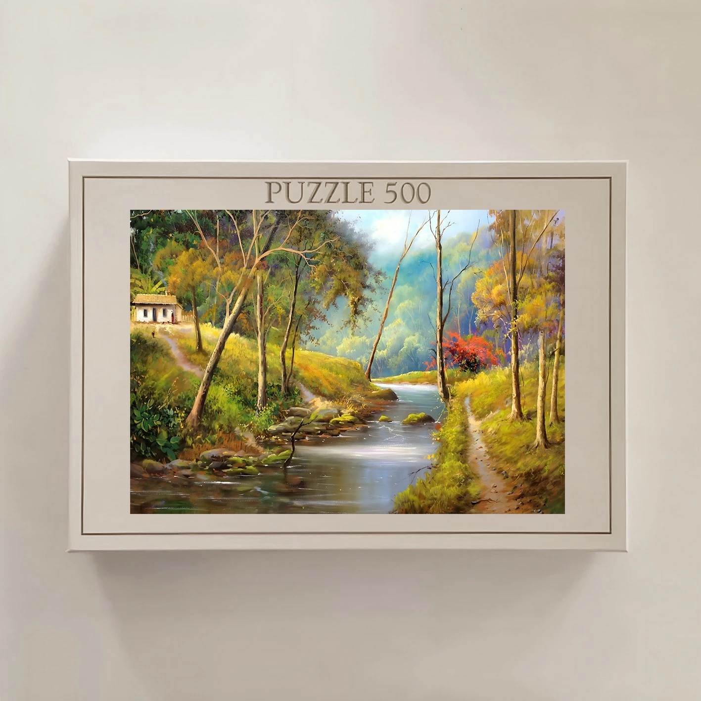Puzzle 500 copë, Evila Originals, shumëngjyrësh, PZL_030_500
