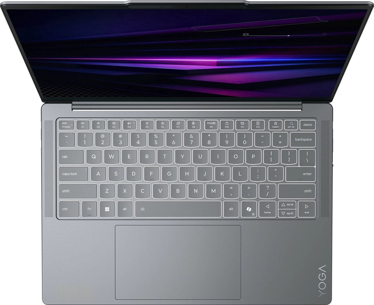 Laptop Lenovo Yoga 7 Slim, Core Ultra 7 355, 16GB RAM, 1TB SSD, 14" 2880x1800, Windows 11 Home, Luna Grey