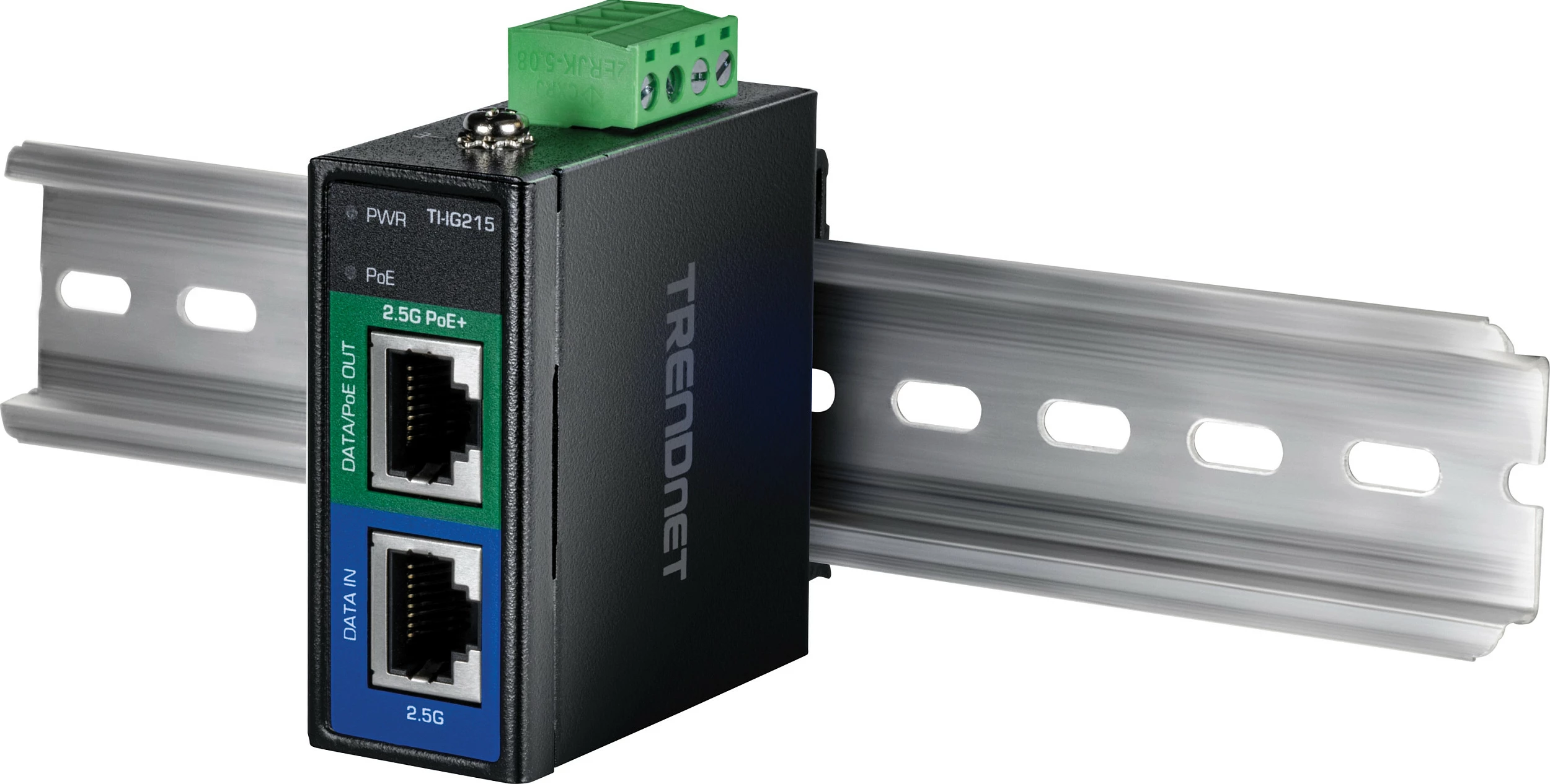 Injektor PoE+ industrial TRENDnet TI-IG215, 2.5 Gigabit, 30W, i zi