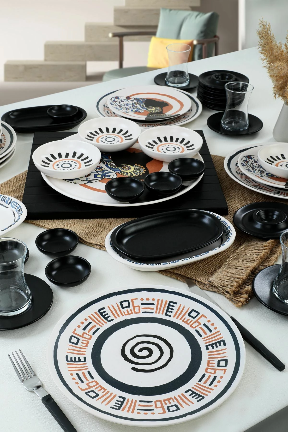 Set mëngjesi 50 pjesësh Hermia Concept, TV087050F26MAD45M00MAP0300