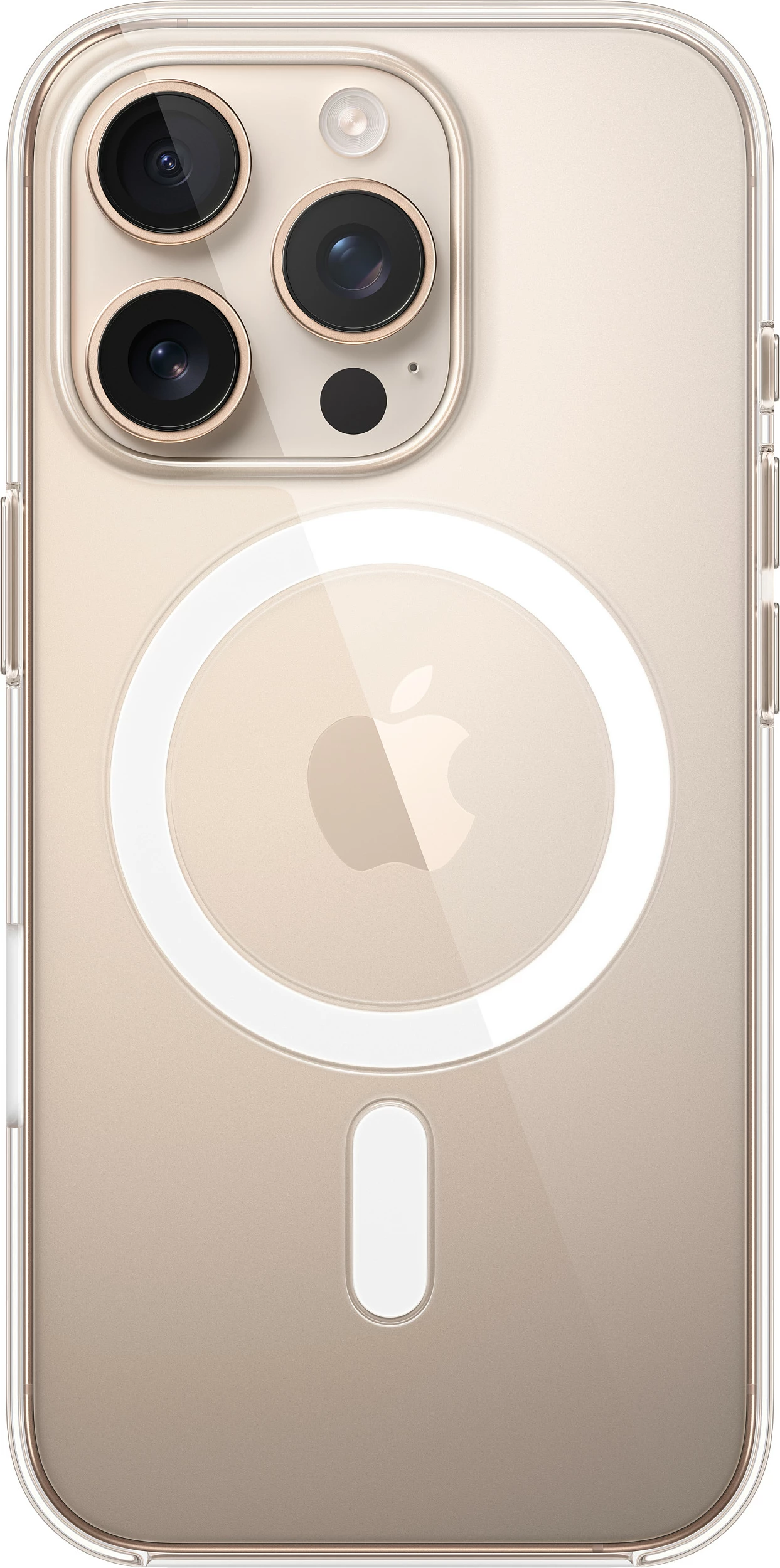 Mbështjellës Apple iPhone 16 Pro me MagSafe, Transparent