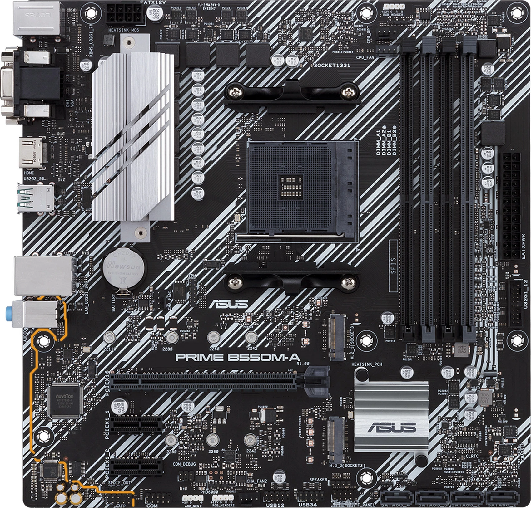 Pllakë amë ASUS PRIME B550M-A, Socket AM4, micro ATX