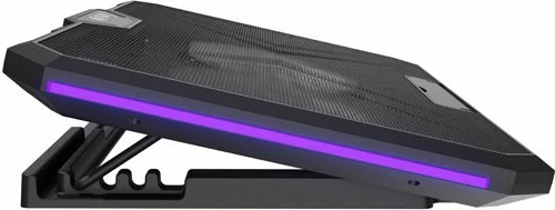 Stendë ftohëse për laptop Fury Gunbai G3 deri 17.3\", 2x120mm, RGB, 2xUSB 2.0, e zezë