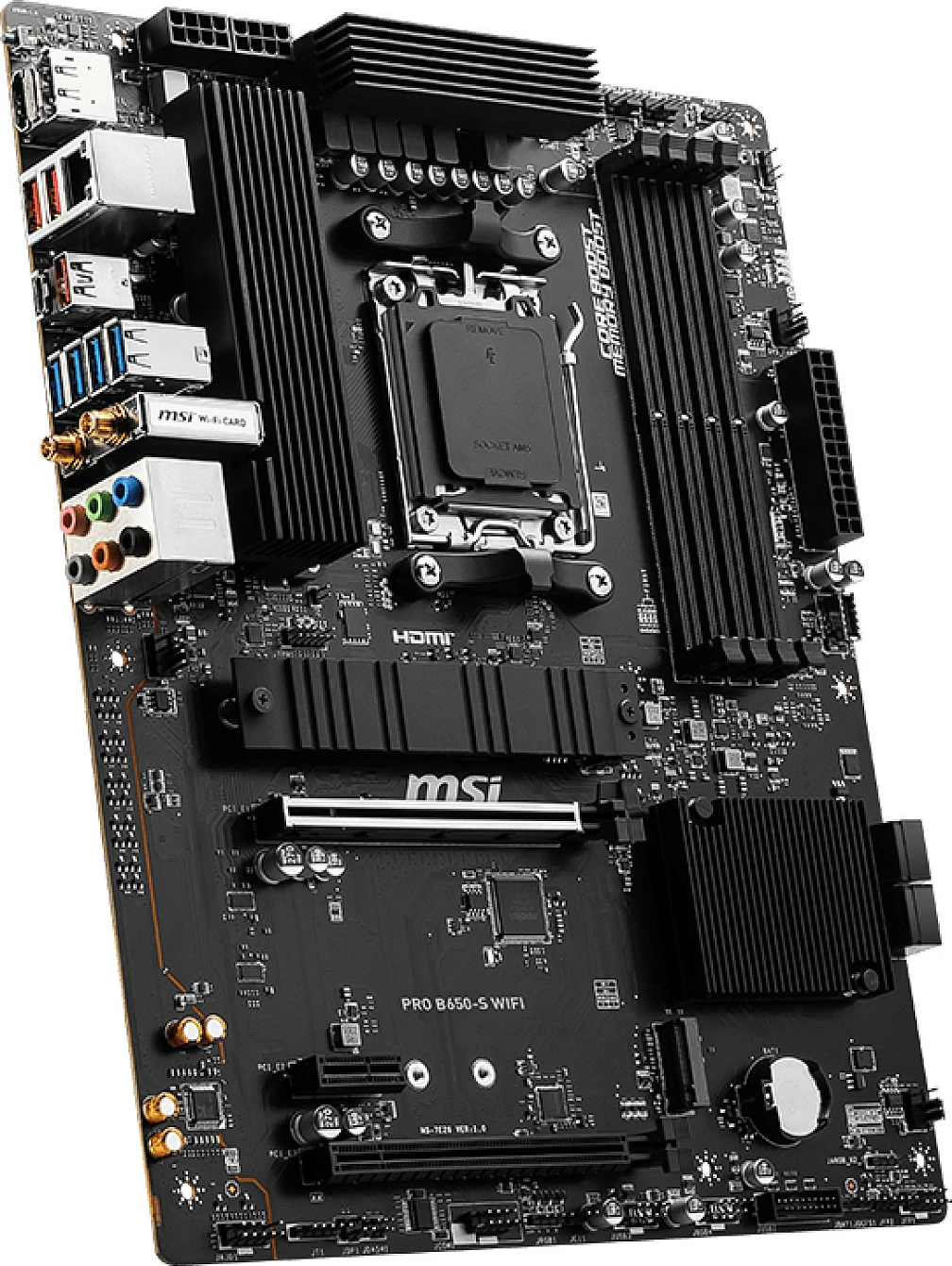 Pllakë amë MSI PRO B650-S WIFI, AMD, Socket AM5, DDR5, 192 GB