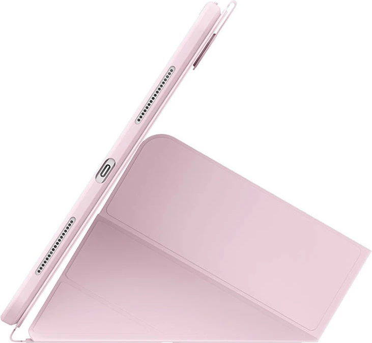 Mbështjellës magnetik Baseus Minimalist për iPad Air 4/Air 5 10.9"/iPad Pro 11", rozë e lehtë