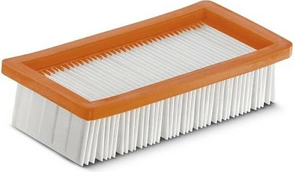Filter palos Kärcher Flachfaltenfilter, 1 copë, portokalli/bardhë