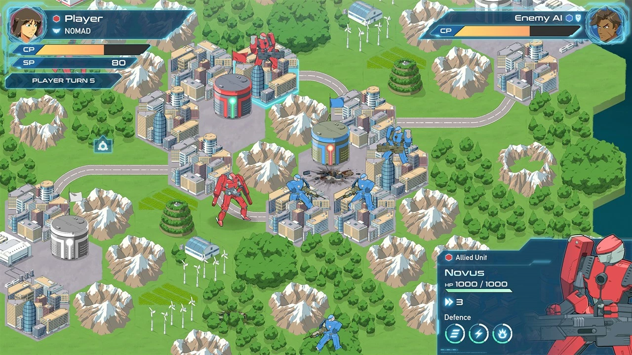 Lojë PS4 PQube Warborn, strategji turn-based, PEGI 7
