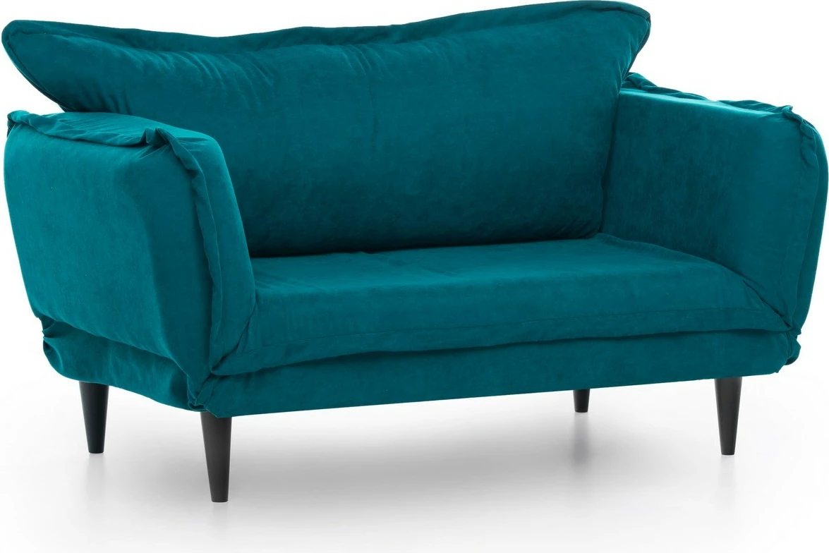 Divan-krevat 2 vendësh, Atelier del Sofa, Vino Daybed, ngjyrë petrol green, GR124\01