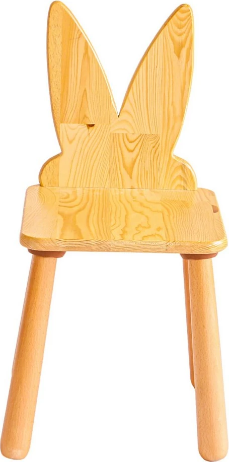 Karrige fëmijësh Skye Decor, model lepur, ngjyrë lisi